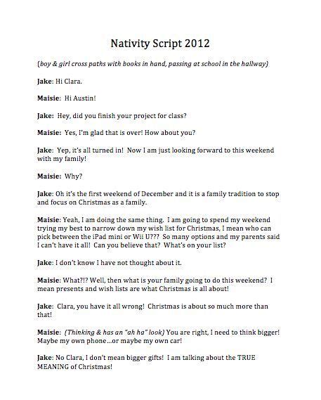 Christmas Play Scripts