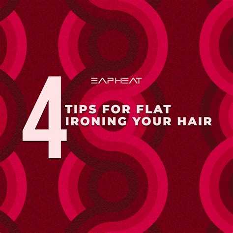 4 Tips For Flat Ironing Your Hair