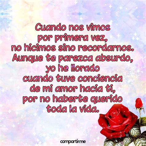 Poemas de amor cortos con imágenes de rosas con brillos y movimiento