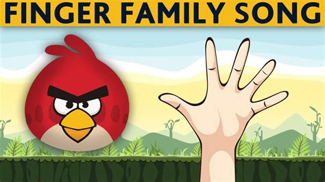 FINGER FAMILY Angry Birds finger family song Nursery Rhyme - YouTube