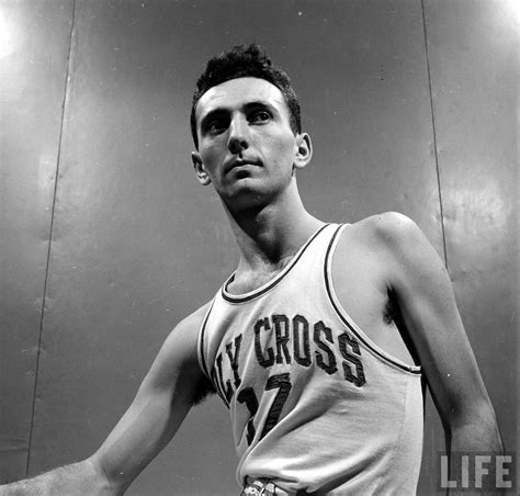 Bob Cousy in Holy Cross Uniform - Boston Celtics History