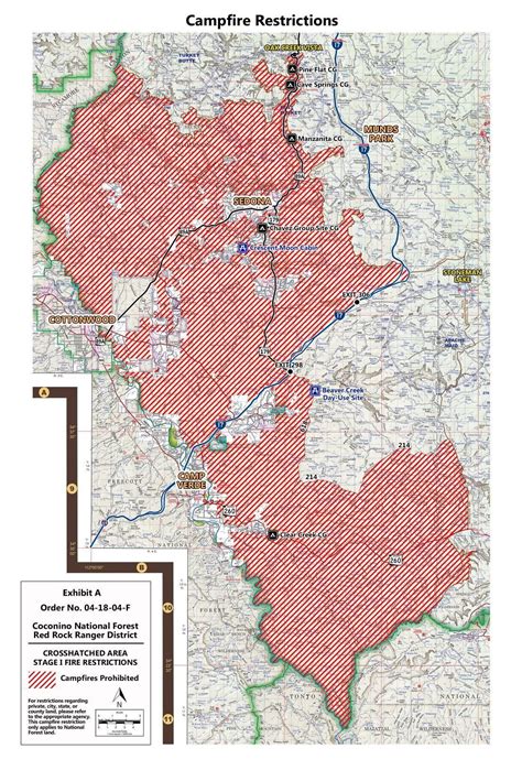 Coconino National Forest Stage 1 fire restrictions map | | azdailysun.com