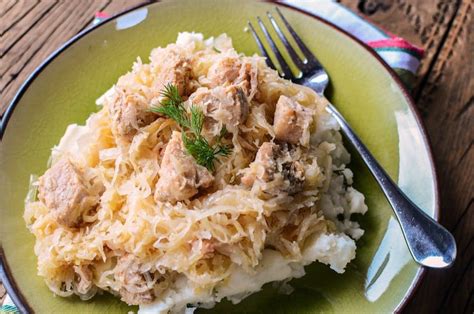 Crock Pot Pork and Sauerkraut Recipe