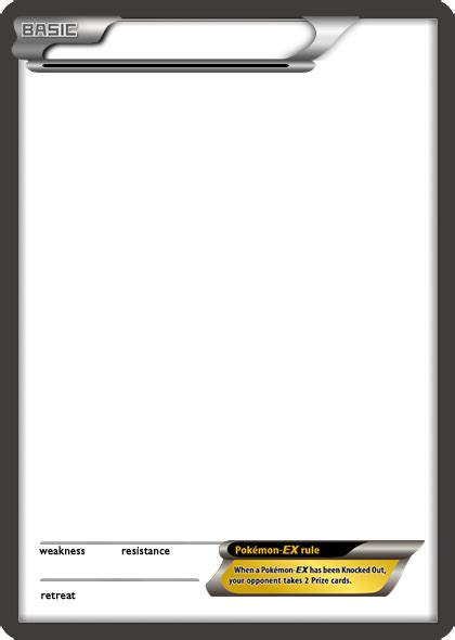 BW Pokemon-EX black card blank template by The-Ketchi on DeviantArt