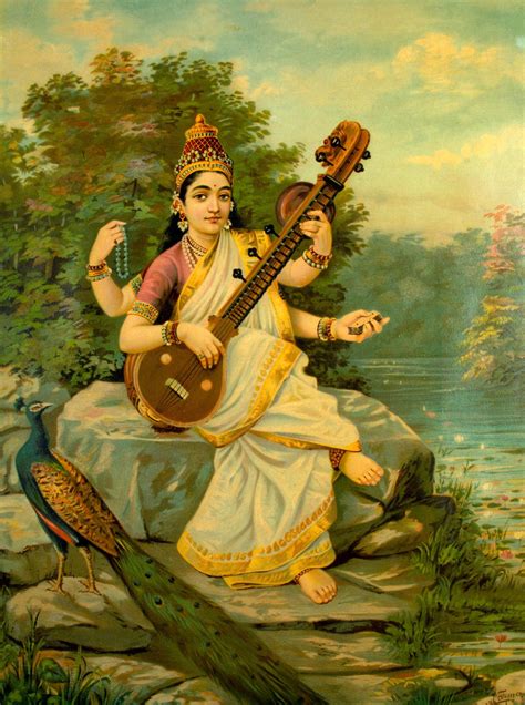 Saraswati (Illustration) - World History Encyclopedia