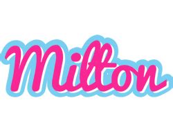 Milton Logo | Name Logo Generator - Popstar, Love Panda, Cartoon, Soccer, America Style