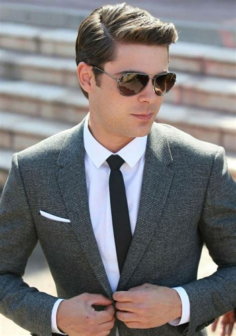 Top 17 Modern Business Hairstyles for Men | Business hairstyles, Haircuts for men, Zac efron