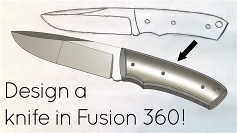 How to design a knife in Fusion 360! (Knifemaking CAD Tutorial) - YouTube