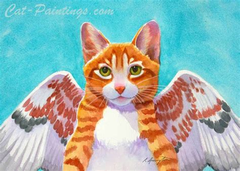 Orange tabby cats, Cat painting, Cat art