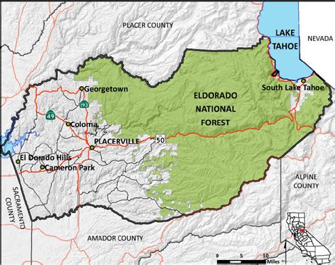 PRORFETY: Property Lines El Dorado County