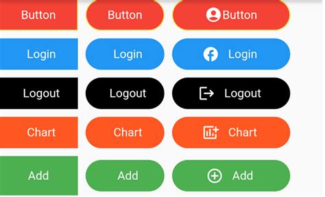 Fancy Button Flutter — How to create attractive colorful button in flutter | by Dheeraj Singh ...