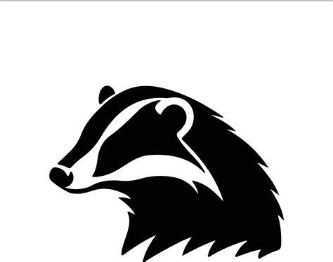 badger black silhouette 38099750 Vector Art at Vecteezy