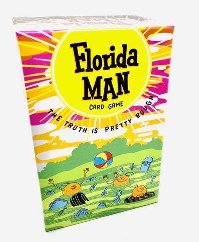 Florida Man Card Game Board Game | BoardGames.com | Your source for everything to do with Board ...