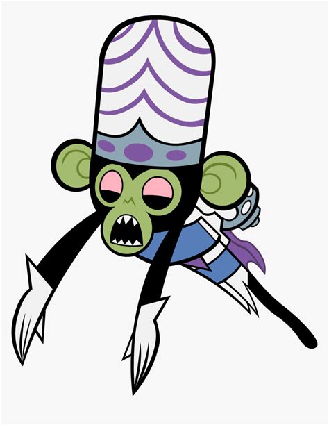 Powerpuff Girls Mojo Jojo Png, Transparent Png - kindpng