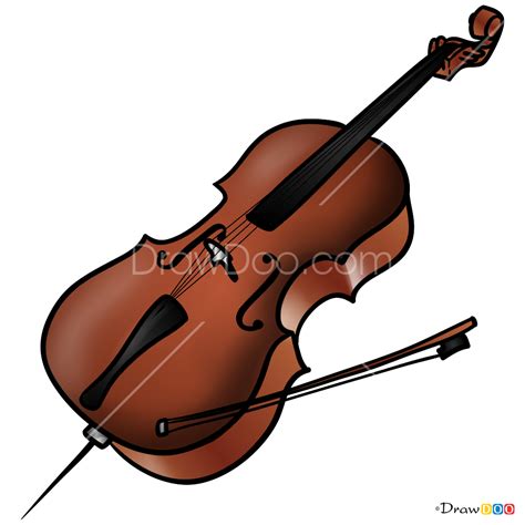 How to Draw Cello, Musical Instruments