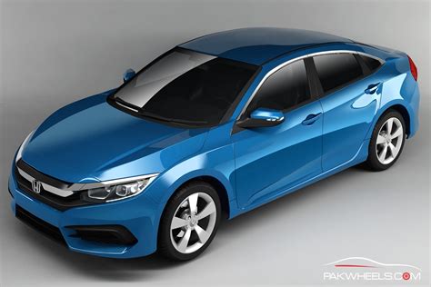 New Renders Of 10th Generation Honda Civic Surfaces - PakWheels Blog