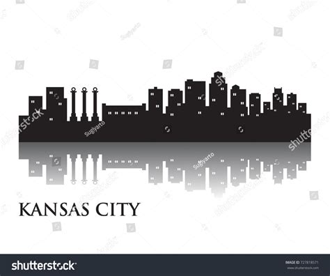 Kansas City Skyline Logo Template Stock Vector 727818571 - Shutterstock