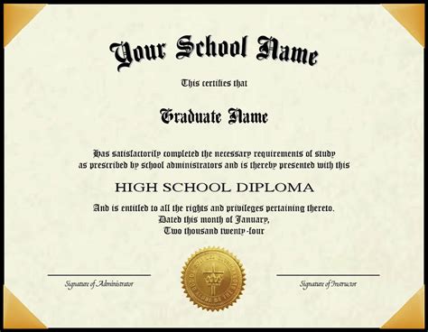 2024 Custom Graduate Package - Homeschool Diploma