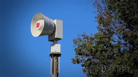 Area Cities Test Emergency Sirens As Tornado Season Approaches - Focus Daily News