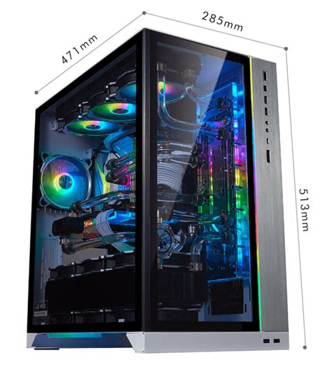 Gabinete Lian Li O11D XL-X Dynamic XL ROG Certified ATX Full Tower ...