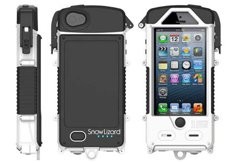 Snow Lizard SLXtreme 5 Waterproof iPhone 5s Case with Solar Charger | Gadgetsin