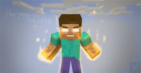 Minecraft Herobrine Face Wallpaper