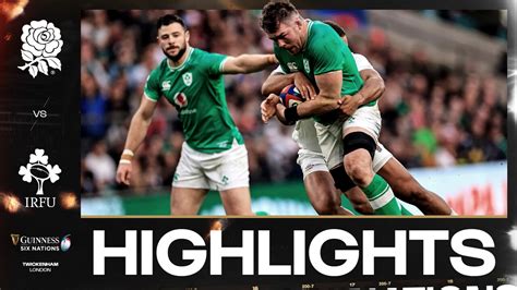 HIGHLIGHTS | ENGLAND V IRELAND | 2024 MENS GUINNESS SIX NATIONS - M6N ...