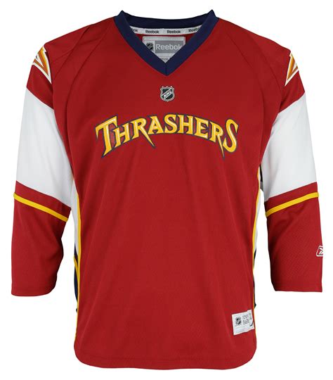 Reebok NHL Atlanta Thrashers Youth Boys (8-20) Alternate Color Replica ...