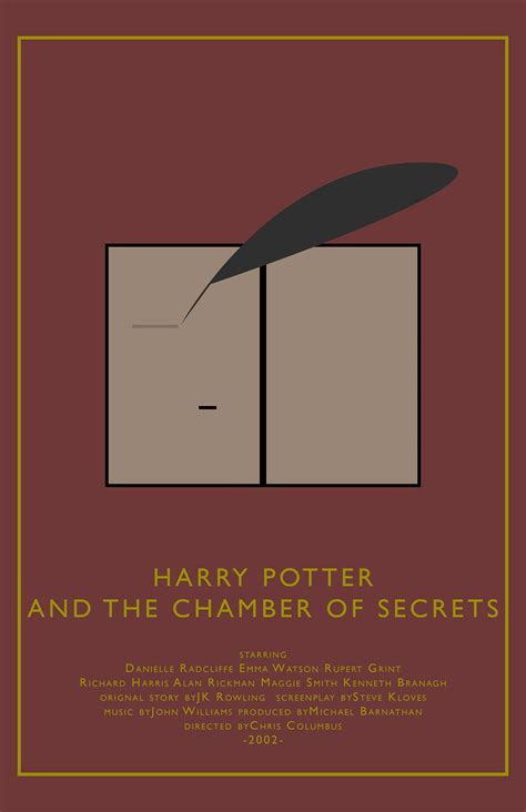 Harry Potter Minimalist Posters on Behance