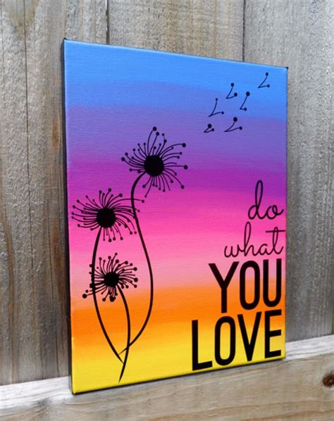 16 Creative DIY Canvas Paintings You Can Easily Add To Your Decor