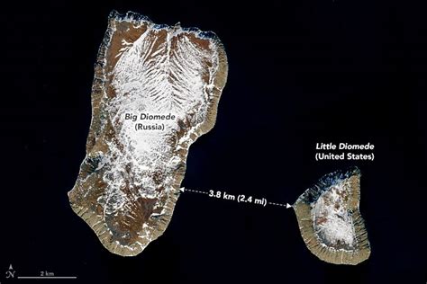 Islas Diómedes: la frontera entre Rusia y Estados Unidos en donde se puede viajar en el tiempo ...