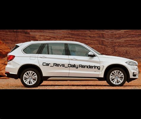 2015 BMW X7 - Digital Rendering Shows Modest Wheelbase Stretch, But Keeps New X5 Look