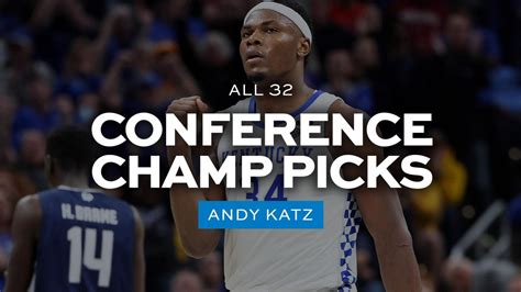 The 32 men's basketball conference champions, predicted by Andy Katz ...