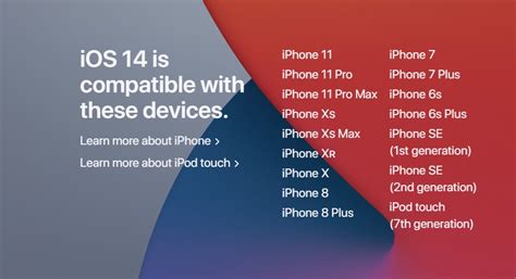 iOS 14: Which iPhone models are supported? - SoyaCincau