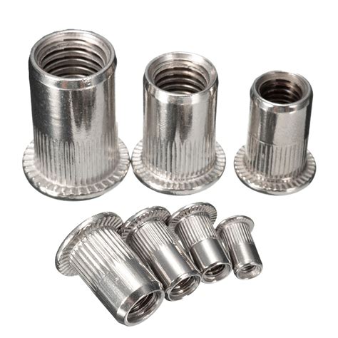 1pcs Slilver Threaded Steel Rivnuts Blindnuts Nutserts Nuts Insert Rivet – Alexnld.com