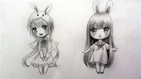 How to draw chibi people - machinessapje