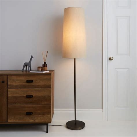 Bronson Natural Floor Lamp | Dunelm