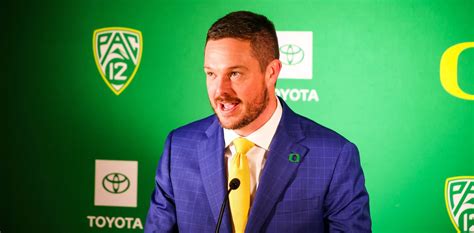 WATCH: Oregon Football Head Coach Dan Lanning Discusses Recruiting During Early Signing Period ...