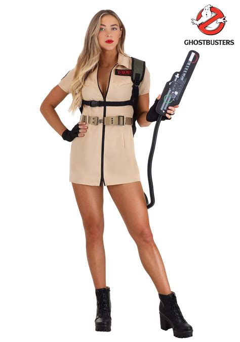 Ghostbusters Women's Shirt Dress Costume