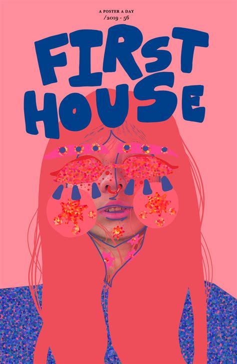 One Poster A Day Project by Mimo Poster # 56 Title: The First House -- An Ascendant | Pop art ...