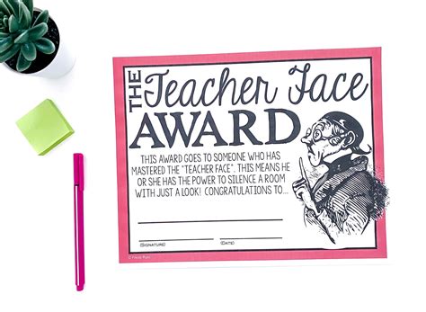 5 Awards that Most Teachers Should Receive - Presto Plans