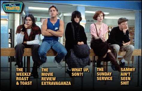 Podcasts as Breakfast Club characters. : r/doubletoasted