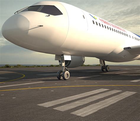 Comac C919 3D model - Aircraft on Hum3D