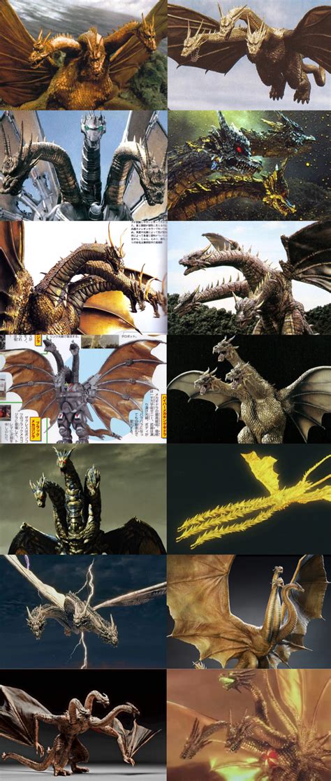 Evolution of ghidorah | Godzilla | Know Your Meme