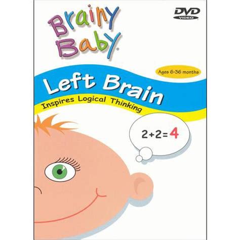 brainy baby left brain dvd classic edition - Walmart.com - Walmart.com