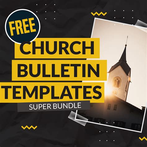 free church bulletin templates - Ministry Voice