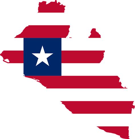 Download Liberia, Flag, Map. Royalty-Free Vector Graphic - Pixabay