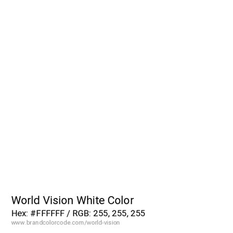 World Vision Brand Color Codes » BrandColorCode.com