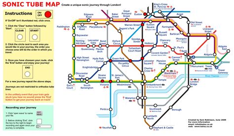 Zone 6 Tube Map