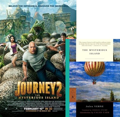 Journey 2: The Mysterious Island (2012): The movie vs the book